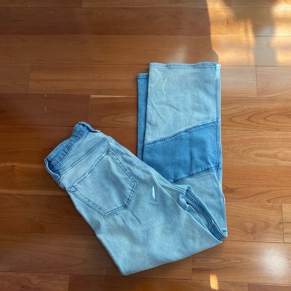 Hollister Denim Patchwork Jeans